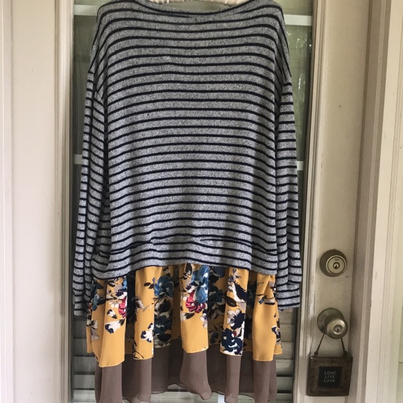 NWOT EGS BY ELOGES LAYERED DRESS - Picture 6 of 8